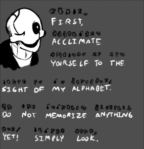 WD Gaster to English 