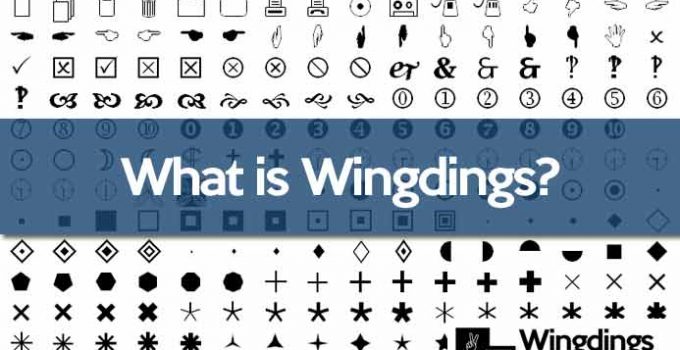 What is Wingdings?