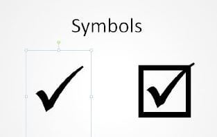 Wingdings Checkmark or Tick Box Symbol History and ASCII Code