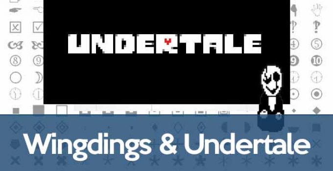 wingdings-and-undertale