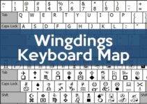 Wingdings Keyboard Map Cheat Sheet